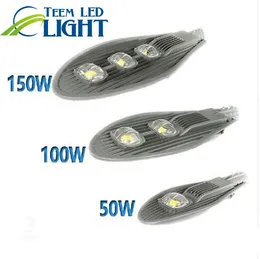 DHL LED Street Light 50W 80 W 100W 150W AC 85V ~ 265V Wysoka wytrzymałość Cobra Head Light Light Garden Light Outdoor Lighting Factory Direct