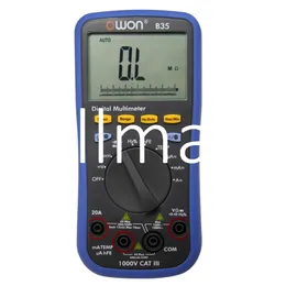 Freeshipping Large LCD B35 Multimeter Bluetooth Mobile App Hämta datalogger + DMM