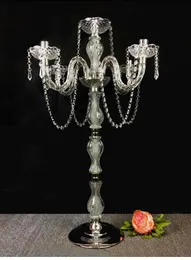 iridescent sq plexi wedding aisle decoration crystal pillars pedestals columns for wedding table