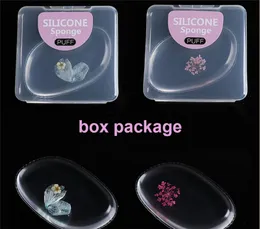 BEST QUALITY !Beauty transparent with 3D flower makeup sponge silicone sponge makeup cosmetic puff with box dhl ship