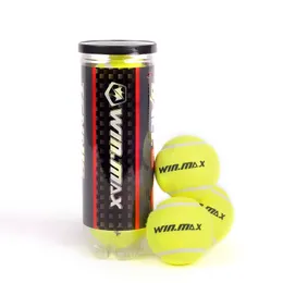 Winmax-Tennisbälle, Dose mit 3 von der International Federation zugelassenen Tennisbällen der Klasse A, zum Trainieren von Tennisbällen