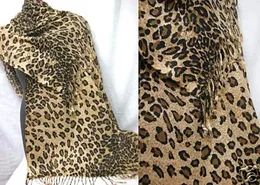 Animal Print Scarves Zebra Leopard Print Scarf Ponchos Wraps Shawl 10st / Lot # 1760