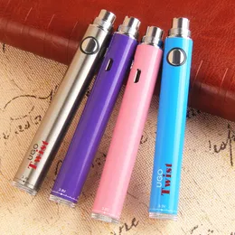 MOQ 1pcs ECIG 510 Vape Kalem Pil Ego C Ugo Twist Piller Evod Değişken Voltaj 3.2-4.8V USB Geçiş Buharlaştırıcıları