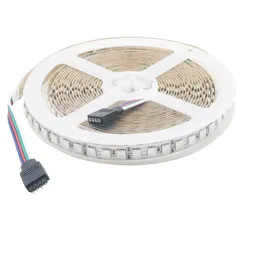 50m 12V 120LED / M 5050 Single Row Elastyczny Taśma LED Light DC12V Elastyczna taśma LED IP20 Non Waterproof RGB / Biały / ciepły biały