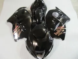 ABS plastic fairing kit for Suzuki GSXR1300 96 97 98 99 00 01-07 glossy black fairings set GSXR1300 1996-2007 OT19