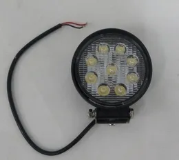 High quality DC10-30V,27W,6000K high power brightness led working lights,front headlamp,waterproot IP 68