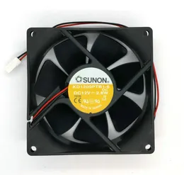 Ny original Sunon 9225 DC12V 2.8W KD1209PTB1-6 9CM 92 * 92 * 25mm kylfläkt