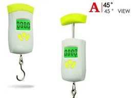 Mini Digital Scale for Fishing Luggage Travel Weighting Steelyard Hanging Electronic Hook Scale 50kg x 0.01kg