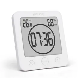 New Digital Waterproof Shower Wall Stand Clock Humidity Temperature Timer