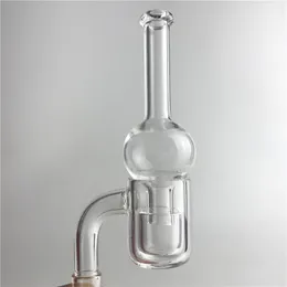 Quarz -Banger -Einsatz Phat Bowl Carb Cap mit 20 mm 2 mm dicker domantloser Quarz Thermalnagel 10 mm 14 mm 18 mm für Wasser Rauchen Bong