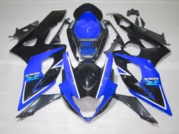 Injektionsgjutning Topp Försäljning Fairing Kit för Suzuki GSXR1000 05 06 Blue Black Fairings Set GSXR1000 2005 2006 OT15