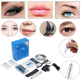 Digital Permanent Makeup Tattoo Machine Kits Eyebrow Charmant MicroBlading Pennor Lip Eyeline MTS Cosmeticos Skönhetssalong
