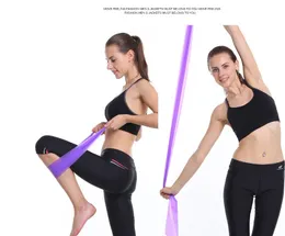 1,5 m motståndsband motion slinga crossfit styrka vikt träning fitness yoga motstånd band smal gummi yoga fitness träningsbälte
