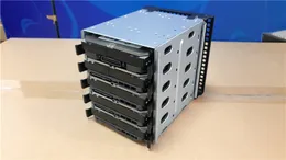 Freeshipping 5.25 "till 3,5" SATA SAS HDD Hard Drive Cage Adapter Tray Caddy Rack Bracket för 3x 5,25 "CD-ROM Slot Internal eller Extern PC DIY