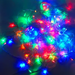 LED Paski 10m String Decoration Light 110 V 220 V na imprezę Ślub LED Twinkle Oświetlenie Boże Narodzenie Decoration Lights String