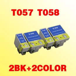 T057 T058 ink cartridges compatible for Epson Stylus ME1 ME1+ ME100 printer