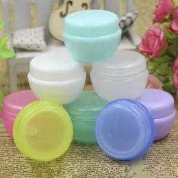 5g 10g 20g mushroom box PP plastic Cream box Lipstick Jar Cosmetic cases Sample subpackage Bottles Lotion packing Bottle F2017265