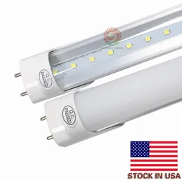 4ft LED T8 Light Tube 22W SMD2835 Lättlampa glödlampa 4 fot 1,2m 1200mm 85-265V LED-belysning Fluorescerande lampa 3 års garanti