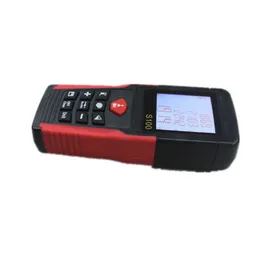 Freeshipping 1 sztuk S 40M / 60m / 80m / 100m Ręczny Ręczny Dźwignia Laserowa Miernik Digital Range Laser Finder Meas Measy Tester