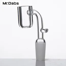 New Designed 4mm Thickness Electrical Quartz Nail Smoking Accessories with Frosted Joint Bowl Dia fit 20mm Heating Coil DHL For Dab Rig