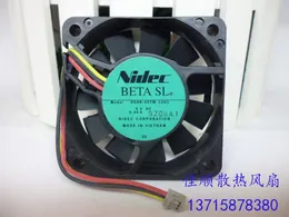 기존 NIDEC 6015 5V D06R-05TM 12H1 5V 0.34A 3 라인 유압 팬