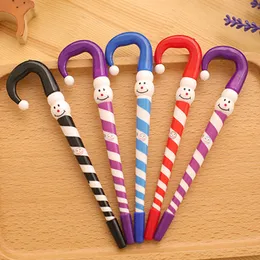 Factory direct cartoon snowman pen advertising umbrella lovely gift prize for students