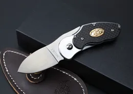 high-end MOKI folding knife VG-10blade EDC knife camping knife 58HRC steel+fiber handle gift box survival knife free shipping