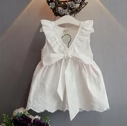 2017 Lato Nowa Księżniczka Dziewczyna Dress Dzieci Big Bow Girl Dress Dzieci Odzież Dress Dziewczyny Vestido Infantis G149