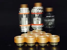 PEI 810 Drip tip with Rubber O Ring Wide Bore For Prince TFV8 Kennedy 24 RDA Goon 528 Mouthpiece 810 Atomizer