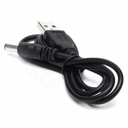 USB男性まで5.5*2.1mm/0.21*0.08inコネクタ5ボルトDC充電器電源ケーブルコード-L057新しいホット