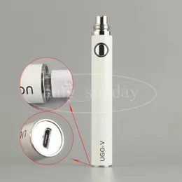 Oryginalna bateria UGO V T z kablem USB Evod przechodzi przez parownik długopis dolny ładunek 650 900 1100 mAh E papieros fit 510 Atomizer