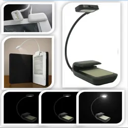 DHL Najnowszy Kindle 3 Led Light Clip-on Ebook Lampa czytająca Lampa Booklight Reader Mini Elastyczne Jasne biurko 918