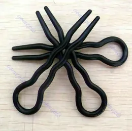 Wholesale- U119 Hot Sale 30pcs Black 90mm U-shaped Hair Grips Hair Pins Clip Tool