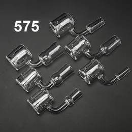 Termisk rökning Tillbehör Banger OD: 28mm PB Quartz Nail Double Tube Flat Bowl XXL 10mm 18mm 14mm Man Kvinna DAB Riggar 575