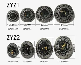 21.5/25/30/34mm Shank -knappar Vintage Sliver Plast Grace för kappskjortor Tröjor Handgjorda presentförpackning Hantverk DIY Favor Sying