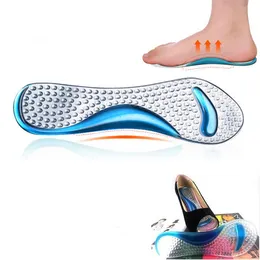 Gel Massage Arch Support 3/4 Einlegesohlen Orthesen Plattfuß Verhindern Fuß Kokon Schmerzen Frauen High Heels Schuhe Pad Silikon Einsätze