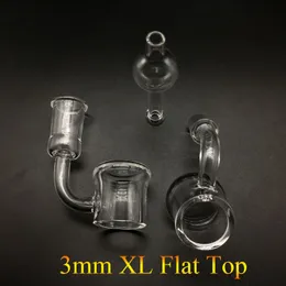 3mm 25mmOD Evan Shore Quartz Banger With Cap 10mm 14mm 18mm 남성 여성 4590 Quartz Nails For Glass Water Bongs Dab Rigs Pipes