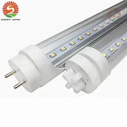 中国からの船Dimmable 4ft 1200mm T8 LEDチューブライトハイスーパーブライト20W 22WウォームコールドホワイトLED蛍光電球AC110-240V