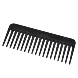 卸売-1pc19歯をcomb耐熱性広い広い角質鳴る美容師の歯ブラック新しいヘアケアツールサロン