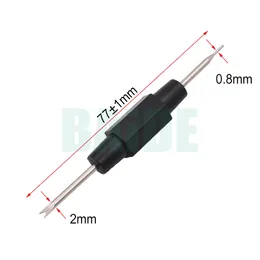 2.0 mm 브랜드 시계 공구 시계 액세서리 시계 수리 도구 스프링 바 도구 시계 도구 키트 스트랩 링크 핀 패키지 2000pcs / lot