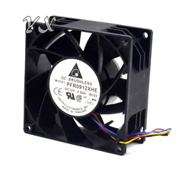 90*90*38mm PFR0912XHE 9CM 4.5A 12V used to Server Extensions machine cooling fan for delta