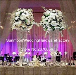 newly customize clear acrylic plastics vases for flower arrangements wedding