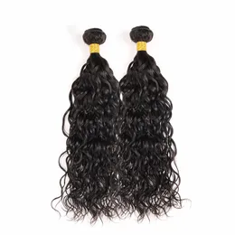 Elibess Water Wave Brazylijskie przedłużenie włosów Big Curly 100 nieprzetworzone dziewicze ludzkie włosy Więtania 3PCS Lot naturalny kolor włosów