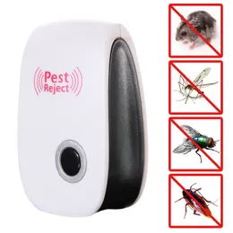 Home Electronic Ultrasonic Rat Mouse Repellent Anti Mosquito Insect Pest Rejest Mouse Killer US EU Standard Plug