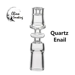 Enail Electric Diamond Knot Quartz Domeless Nail With 10/14/19mm Male&Female Joint And 15.5mm Bowl Dia Polished Joint