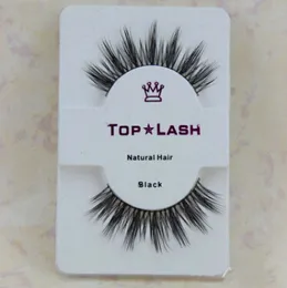 20 Pair Women Black Luxurious Real Mink Natural Thick Eye Lashes Soft Long Handmade False Eyelashes Makeup Extension Beauty Tools free shipp