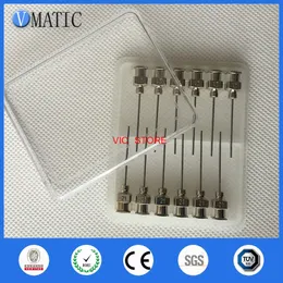 12pcs-1inch Tip Length 21G Blunt Stainless Steel Dispensing Needles Syringe Needle Tips Glue Dispensing Needle