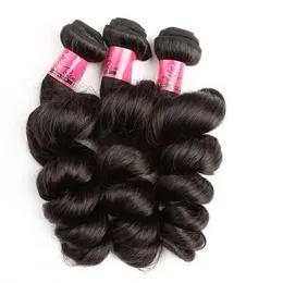 Bättre naturfärg Brasilianska Virgin Hair Bundle Deals Bella Loose Wave Human Hair Weave för att göra Pruik Greatemy Hair Fashion For Women