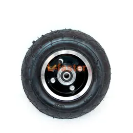 8 Inç 200 MM Elektrikli Scooter Lastik Tekerlek Hub Ile 8 "Scooter Lastik Enflasyon Elektrikli Araç Alüminyum Alaşım Jant Pnömatik Lastik 200X50