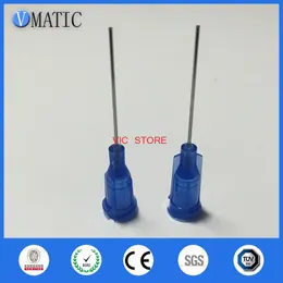 VMATIC Electronic Component Stainless Steel Needle 1.5 '' 22g Blue Color Te Premier Dispensing Needle 1-1 / 2 tum